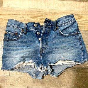 Levis-501 shorts. Sz.24
